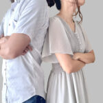 ケンカ中の男女